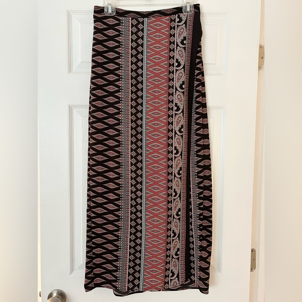 Monteau Maxi Skirt with Slit